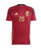 Günstige Belgien Lois Openda #20 Heimtrikot EM 2024 Kurzarm